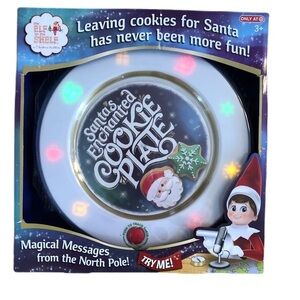 Elf on the Shelf Enchanted Cookie Plate With Box
